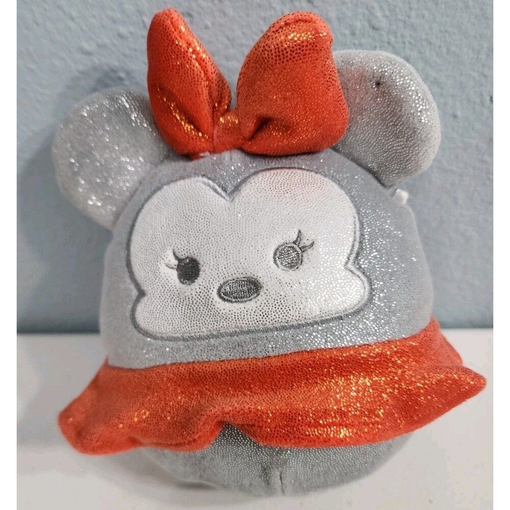Squishmallow 5" Disney Limited Edition 100th Anniversary Silver Minnie Mouse